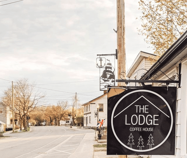 The Lodge Streetside Sign