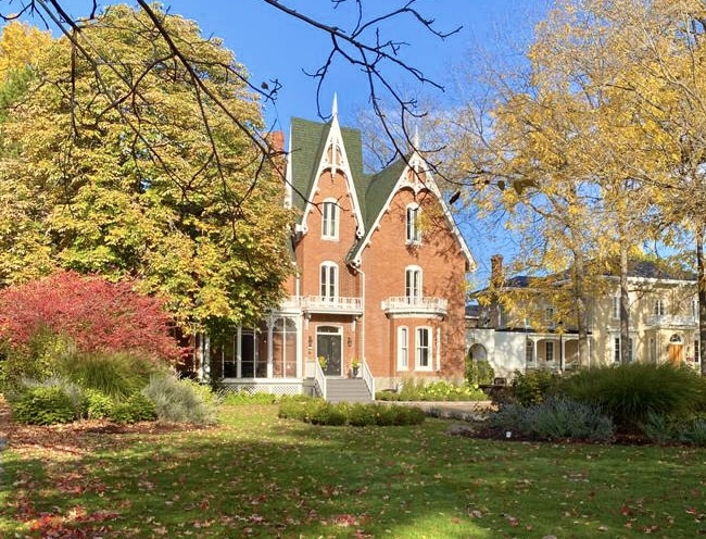 Merrill House Garden View, Picton, Prince Edward County