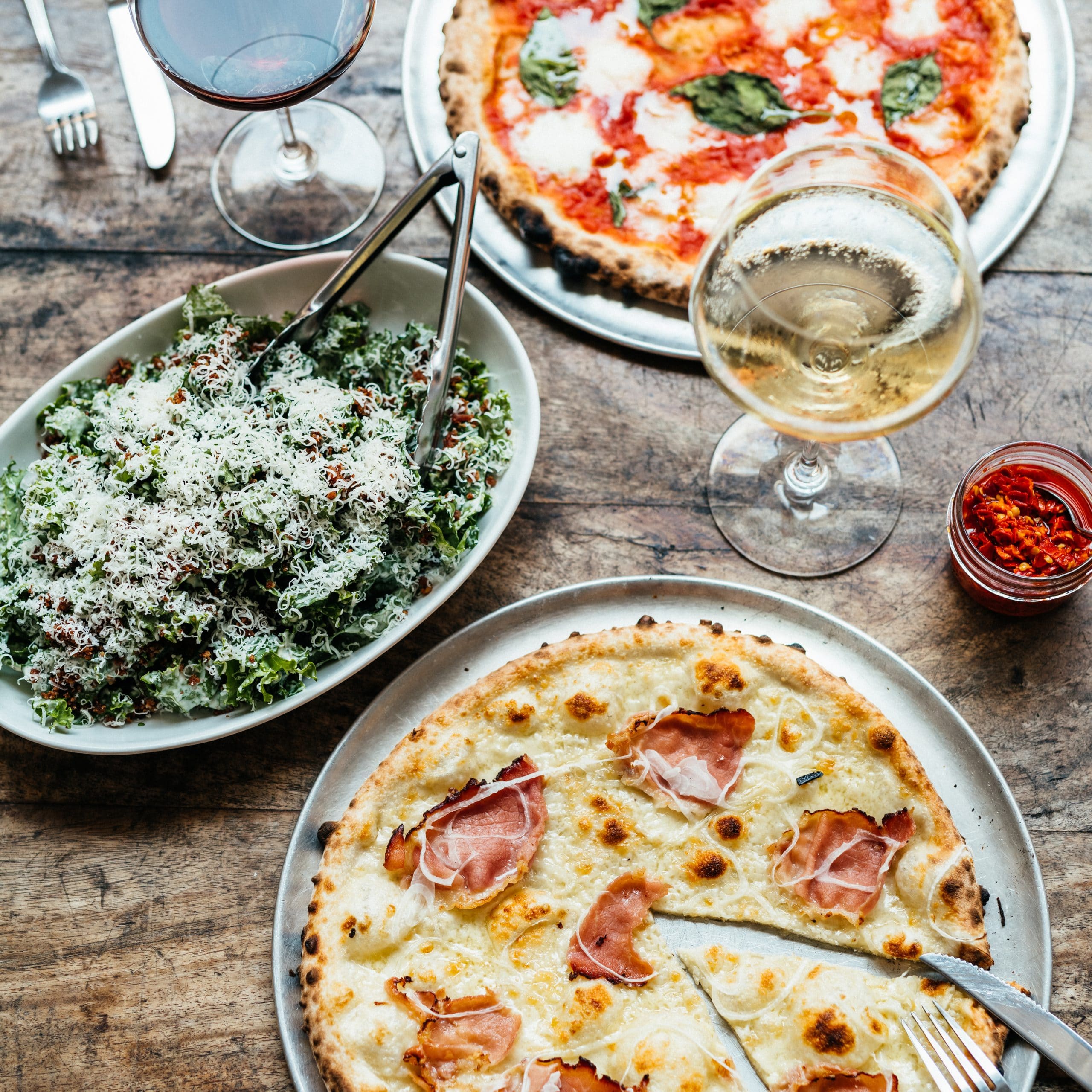 Pizza and more, Norman Hardie Winery, Prince Edward County
